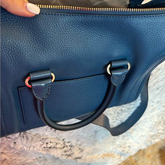 Michael Kors large blue chambray Carine bag - Picture 7 of 12